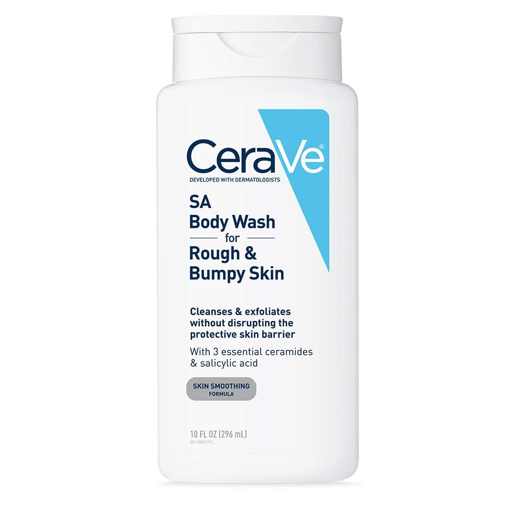 CeraVe Jabón Líquido Corporal con Ácido Salicílico, Jabón Corporal...