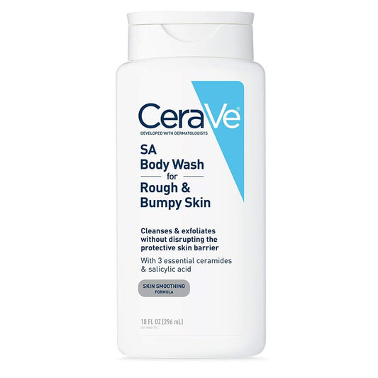 CeraVe Jabón Líquido Corporal con Ácido Salicílico, Jabón Corporal...