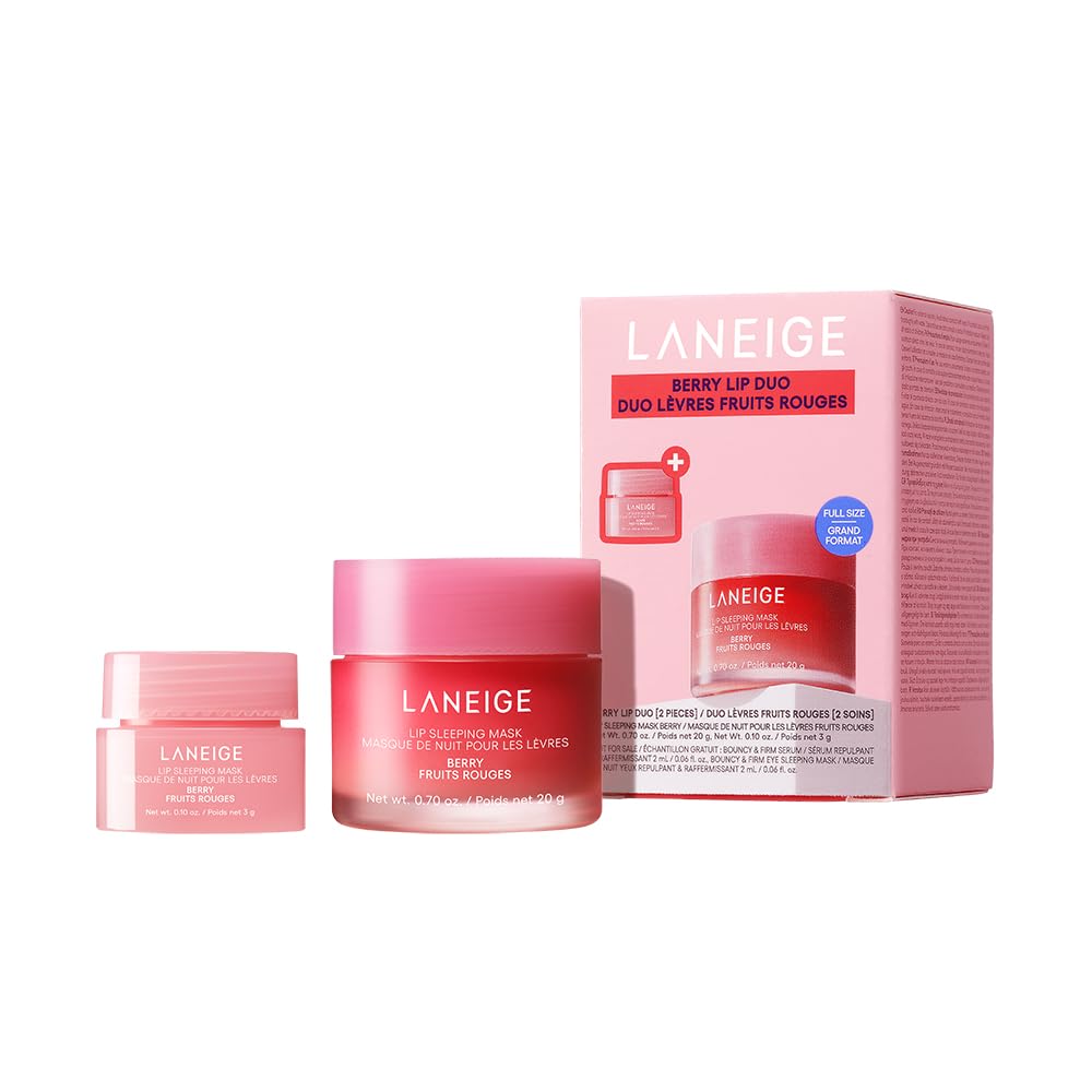 LANEIGE - Mascarilla nocturna para labios: Nutrir, hidratar, vitami...