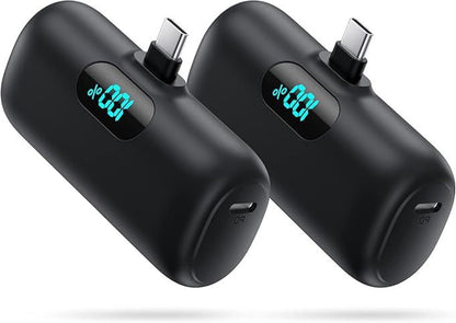 [Paquete de 2] Cargador Portátil Pequeño para iPhone 17\/16\/15 Ser...