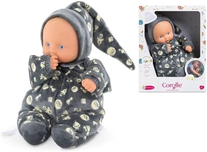Corolle Mon Doudou Babipouce - Muñeca bebé que brilla en la oscurid...