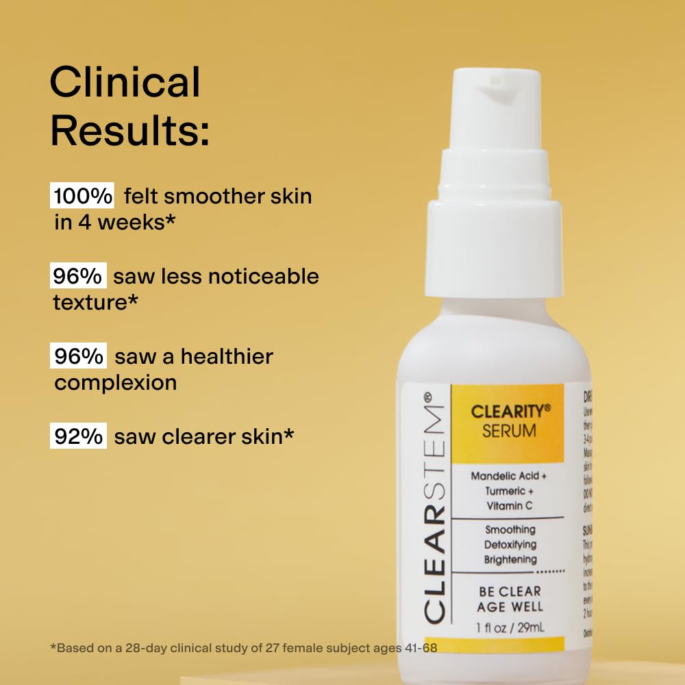 CLEARSTEM - CLEARITY The Blackhead Dissolver - Suero de ácido mandé...