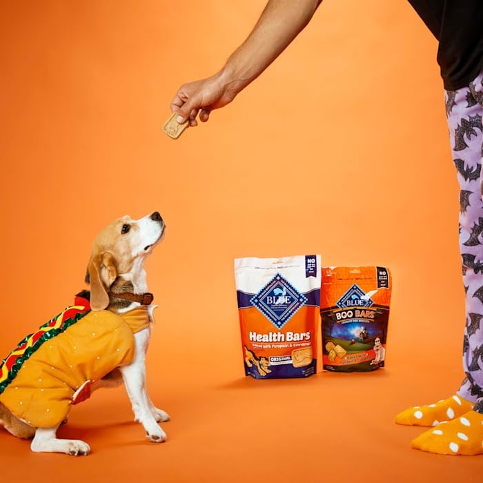 Blue Buffalo Health Bars Galletas para Perros Crujientes, Horneadas...