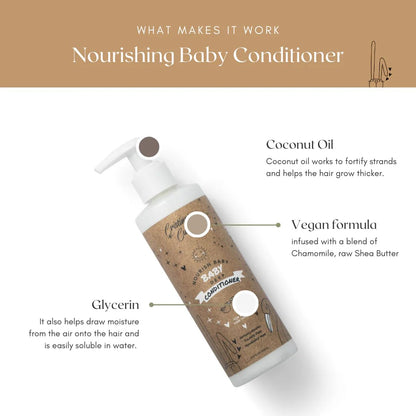 Cristina's Curls Set de champú y acondicionador para bebés: lim...