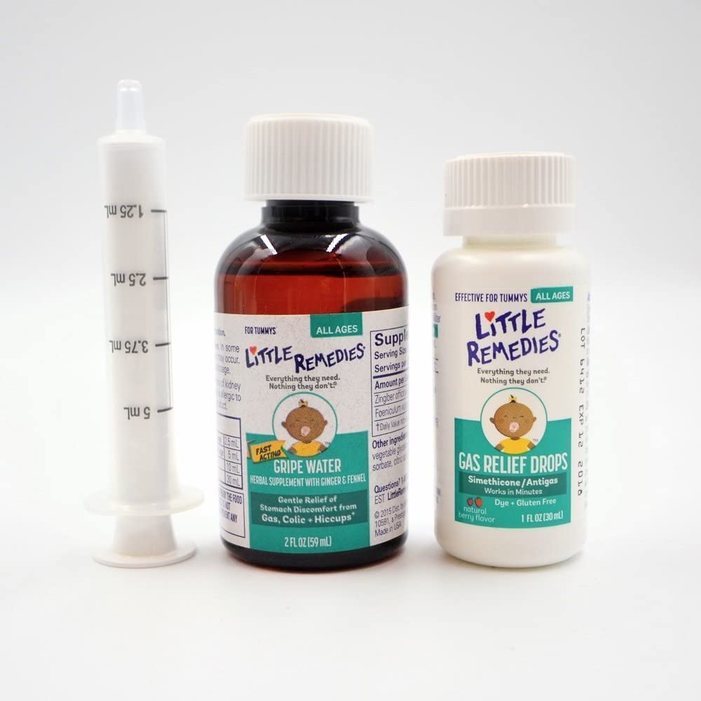Little Remedies Nuevo kit esencial para bebé, kit de 6 piezas para...