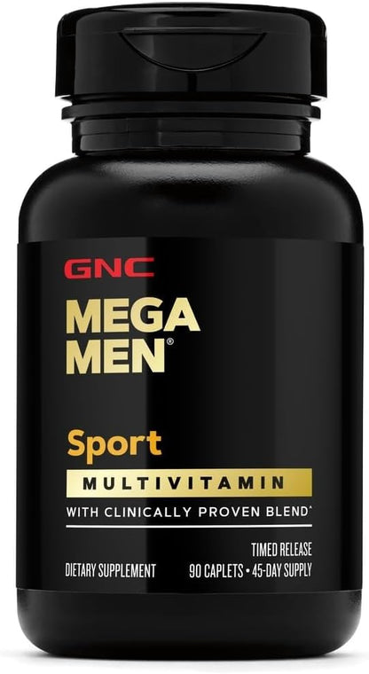 GNC Mega Men Sport Multivitamínico | Rendimiento, función muscular...