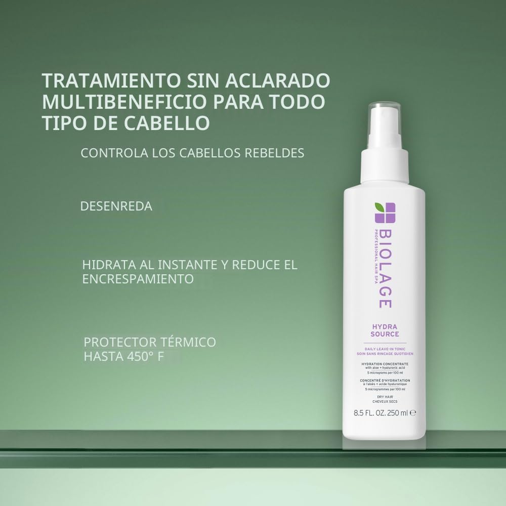 Biolage Hydra Source Daily Leave-In Tonic - Hidrata y desenreda, pr...