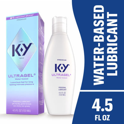 K-Y Ultragel Premium Fórmula a base de agua amigable para el cuerpo...