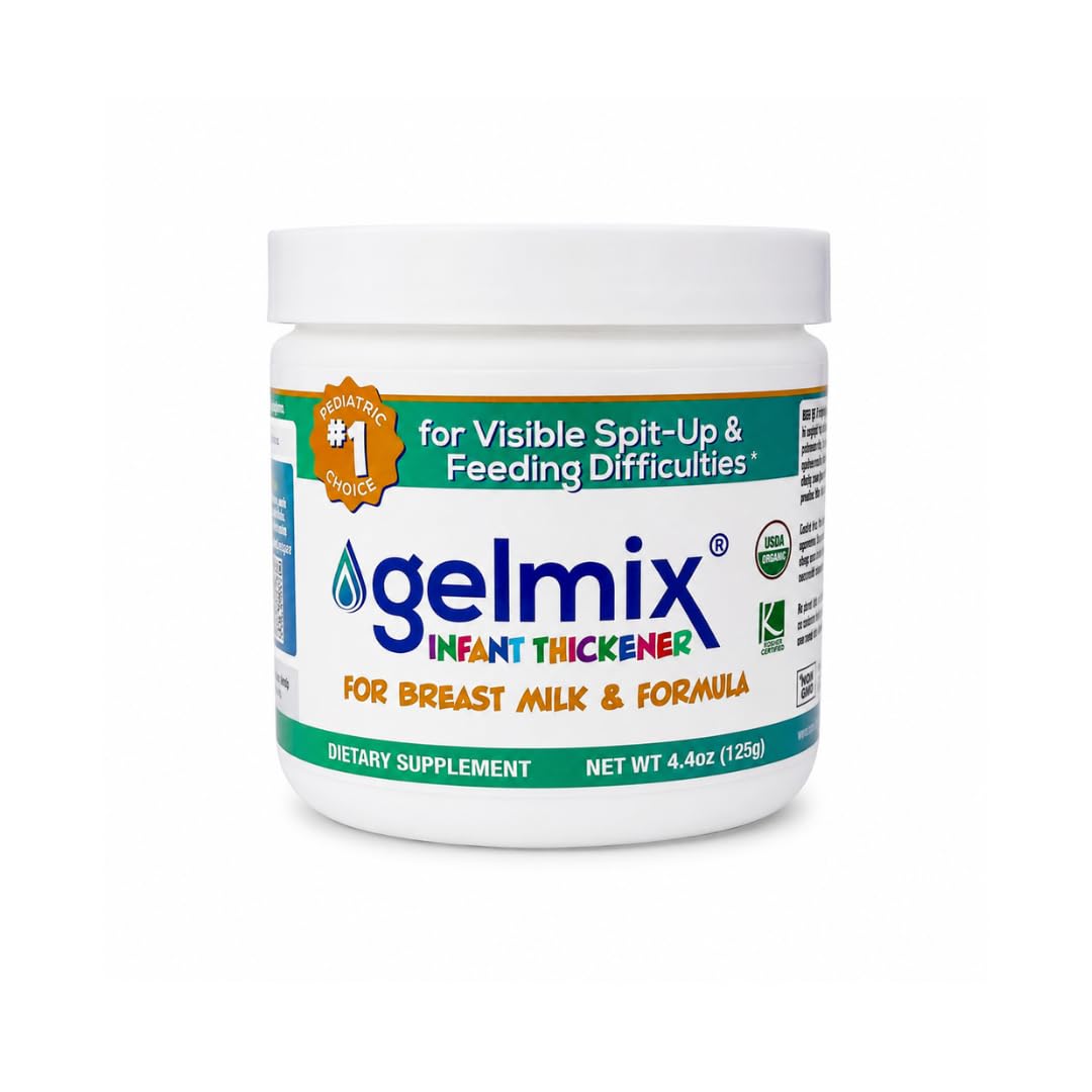 Gelmix Espesante infantil para leche materna y fórmula, tarro de 4....