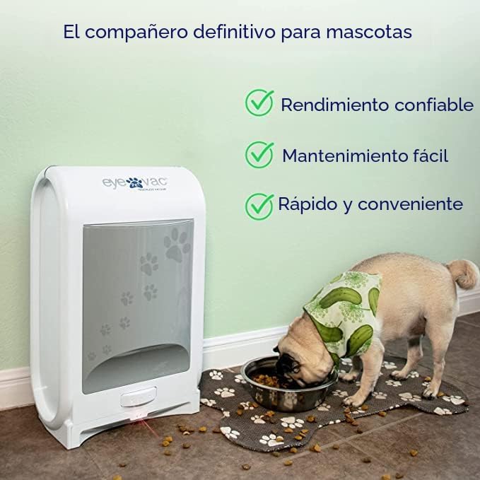 EyeVac Pet Aspiradora Automática Sin Contacto Recogedor Automático...