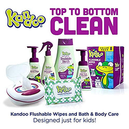 Kandoo Toallitas desechables sensibles, 50 hojas, 3 unidades
