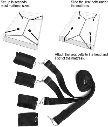 Kit de restricciones sexuales BDSM, juguetes sexis para muñecas, pa...