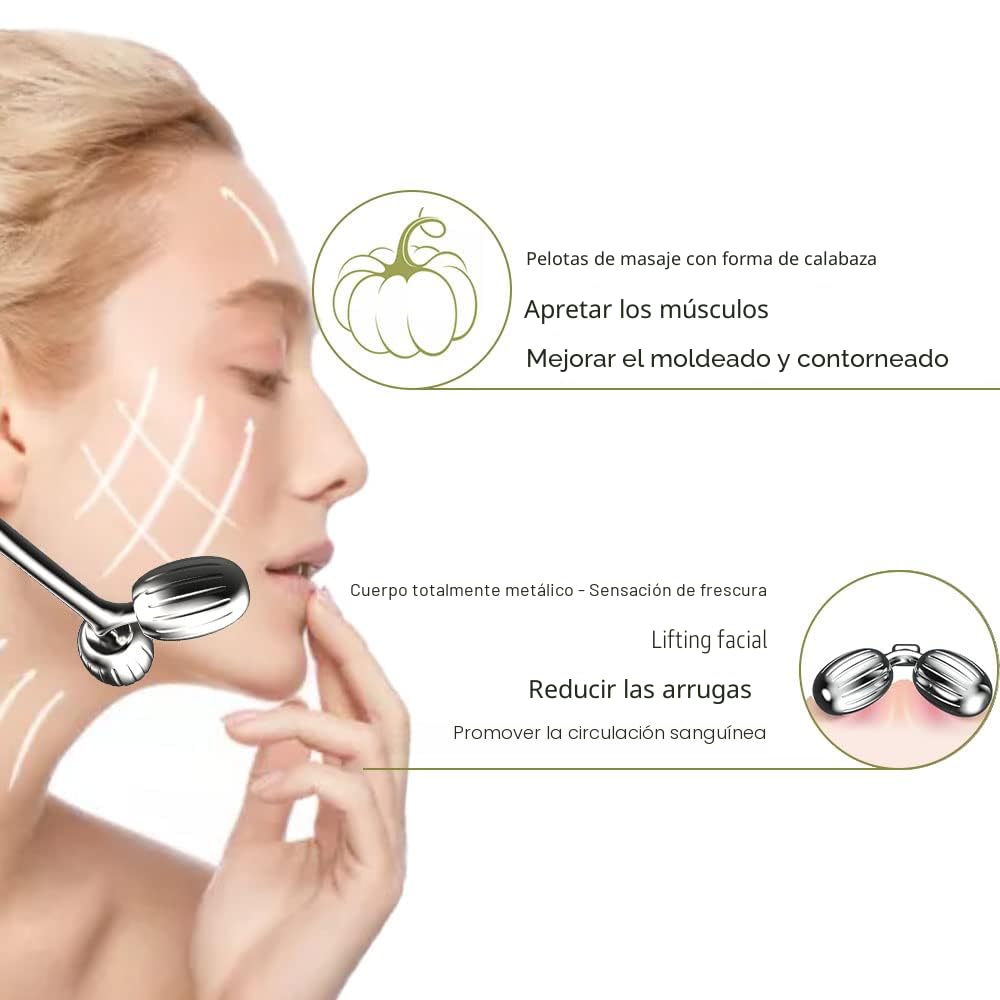 Yeamon Gua Sha - Juego de herramientas faciales y rodillos faciales...