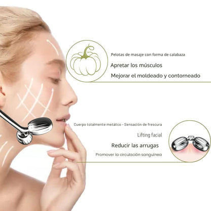 Yeamon Gua Sha - Juego de herramientas faciales y rodillos faciales...