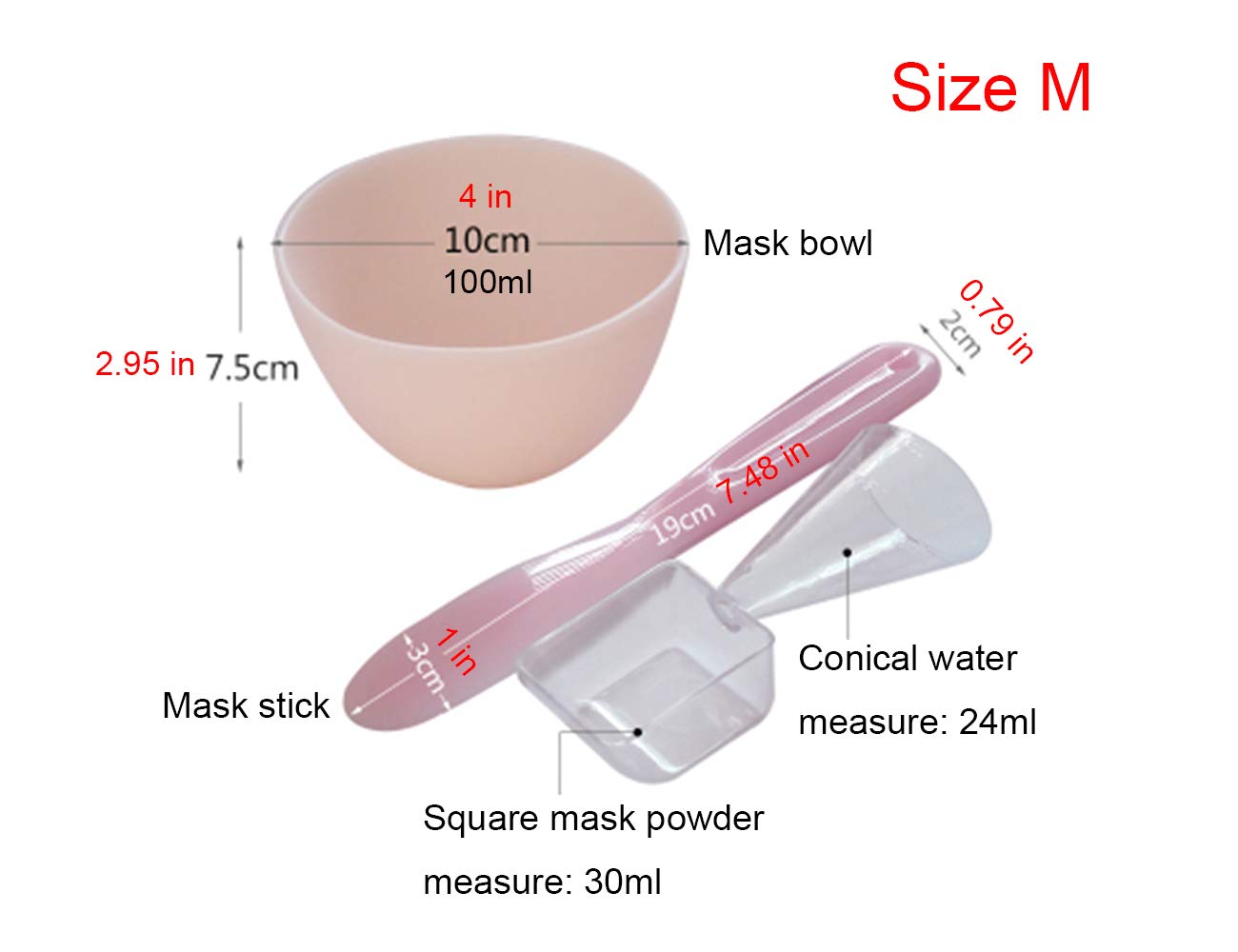 Kit de herramientas para el cuidado de la piel de DIY Soft Bowl Dis...