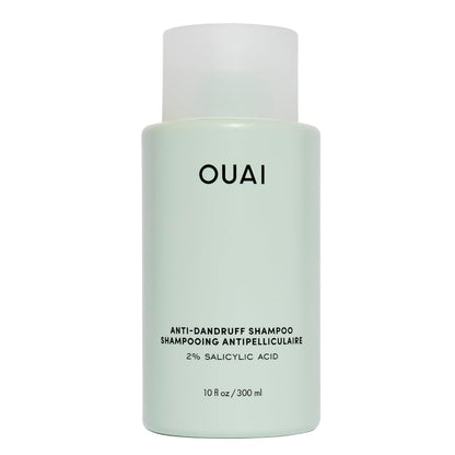 OUAI Champú anticaspa - Champú calmante de ácido salicílico para cu...