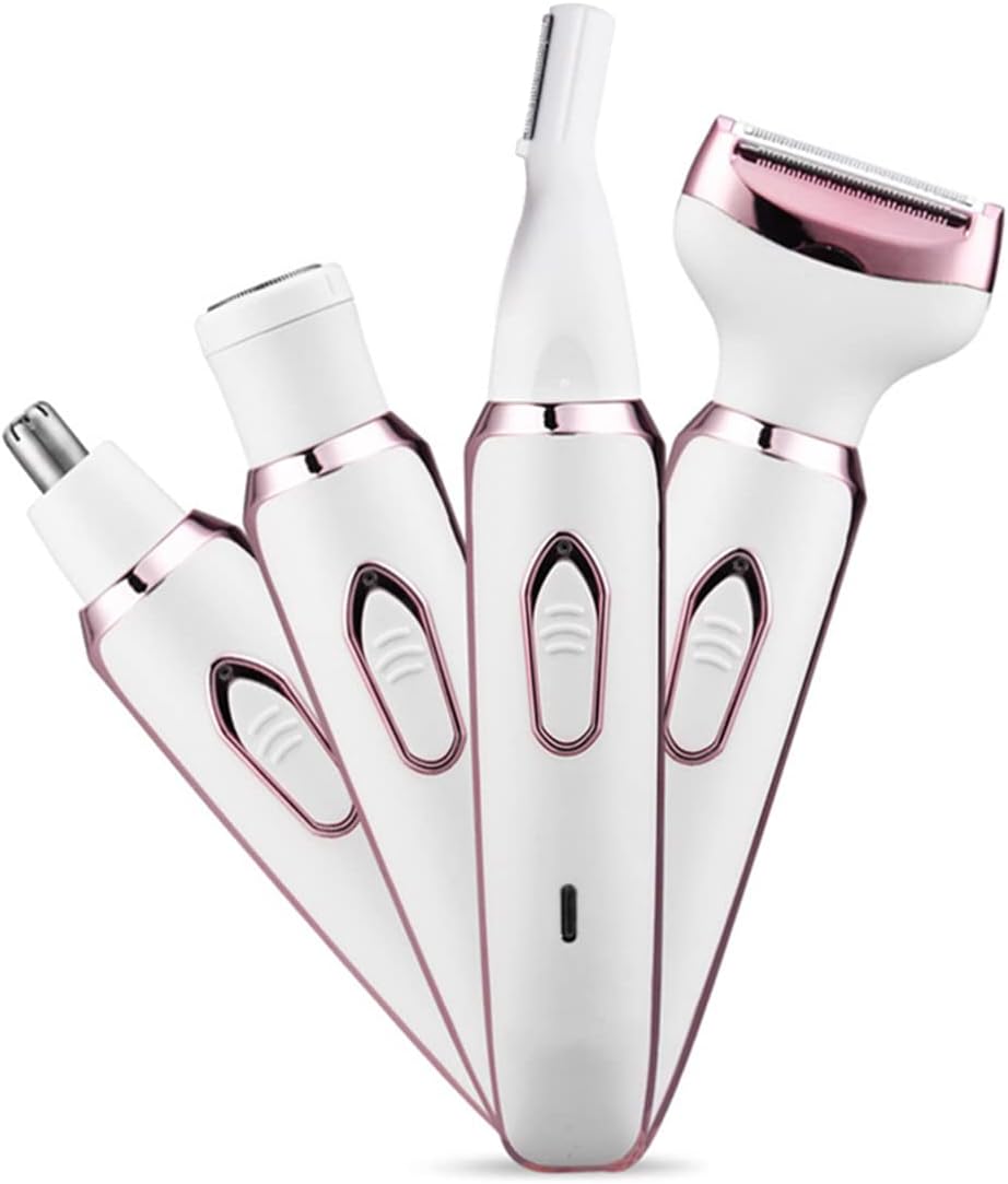 Recortadora de bikini para mujer, afeitadora eléctrica para cara, n...