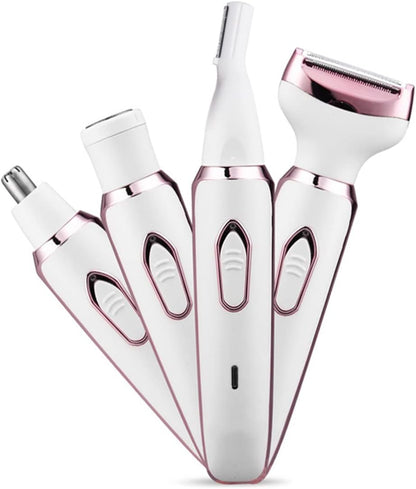 Recortadora de bikini para mujer, afeitadora eléctrica para cara, n...