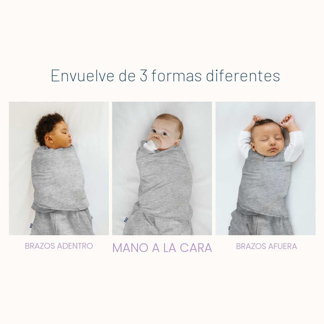 HALO Saco de dormir con manta de arropar 100% algodón, manta con 3...