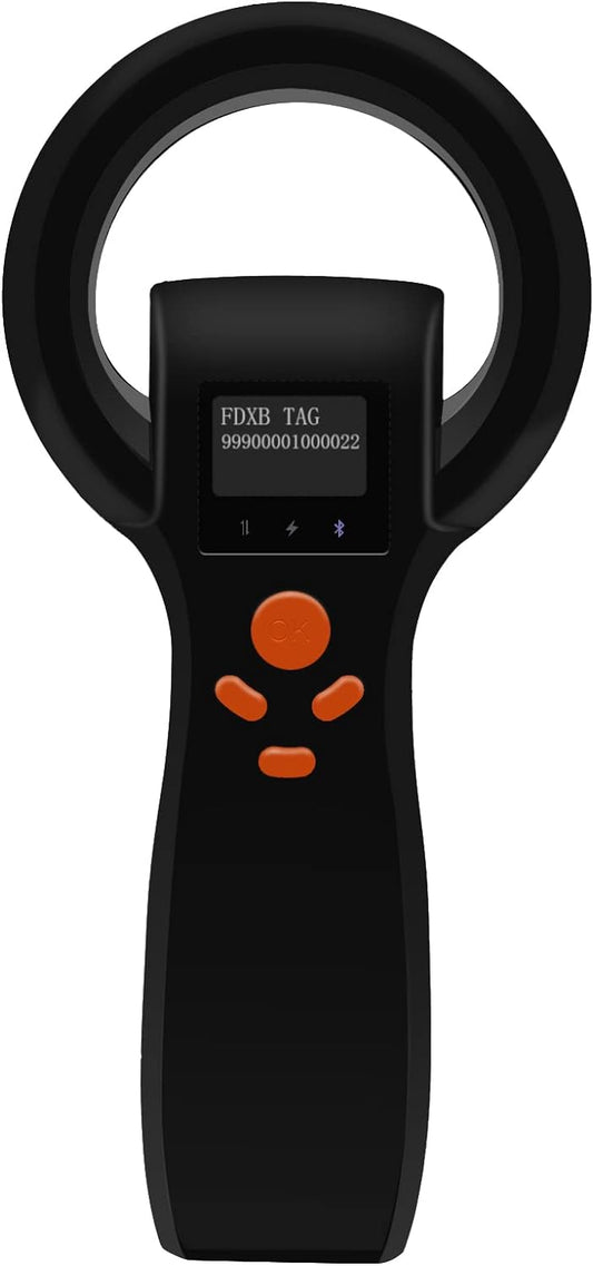 Smoostart Escáner universal de microchip para mascotas, lector de m...