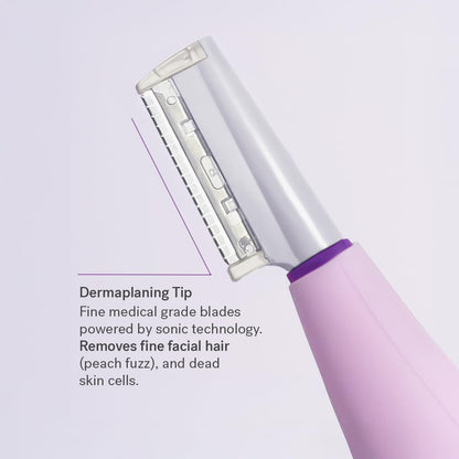 Michael Todd Beauty Sonicsmooth Dermaplane - Maquinilla de afeitar...