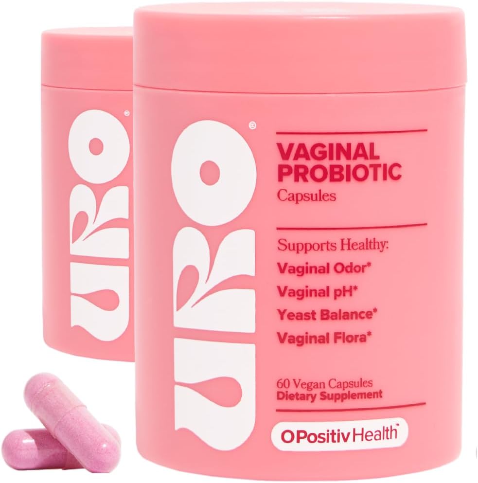 O Positiv URO - Probióticos vaginales para mujeres, equilibrio de p...