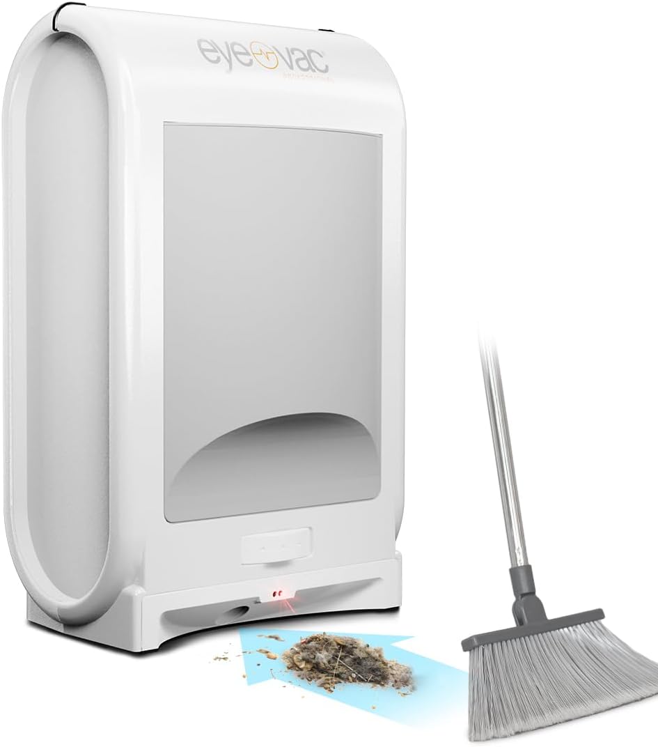 EyeVac Pro Aspiradora sin contacto con recogedor automático - Ultra...