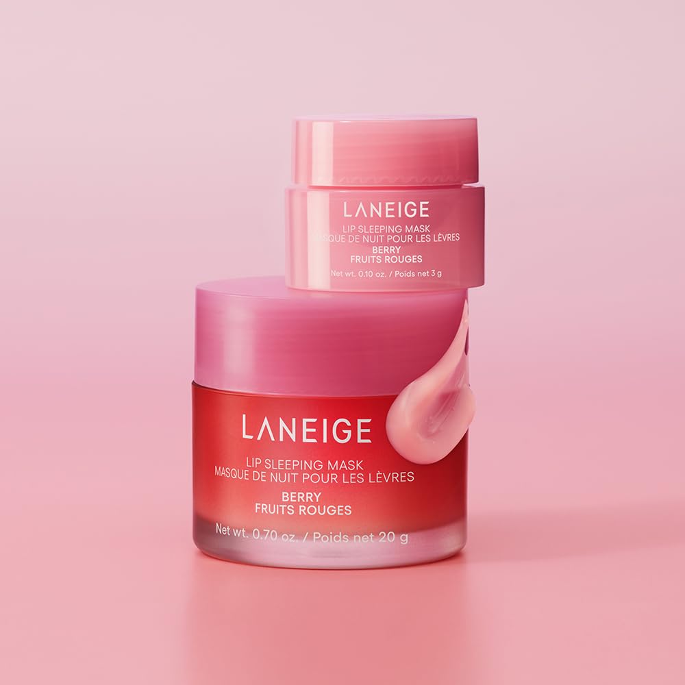 LANEIGE - Mascarilla nocturna para labios: Nutrir, hidratar, vitami...