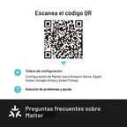 Kasa Matter - Enchufe inteligente con monitoreo de energía, KP125MP...