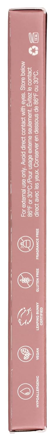Mineral Fusion Lápiz retráctil para cejas marrón medio, 0.003 onzas