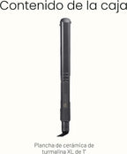 INFINITIPRO BY CONAIR Plancha plana de cerámica turmalina, 1 pulgad...