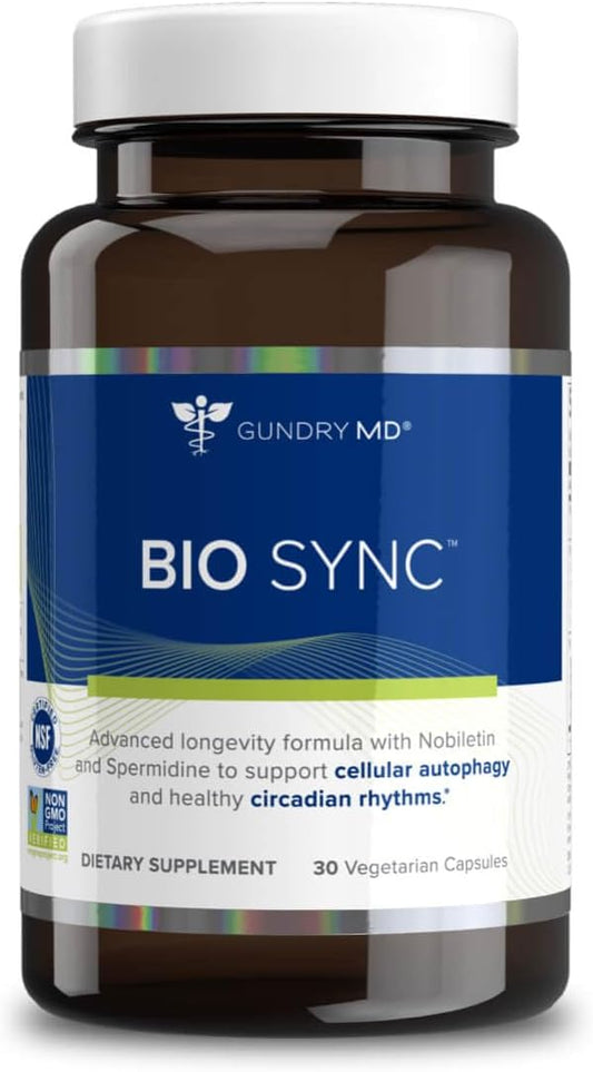 Gundry MD® Suplemento Bio Sync para energía diurna, soporta enfoque...
