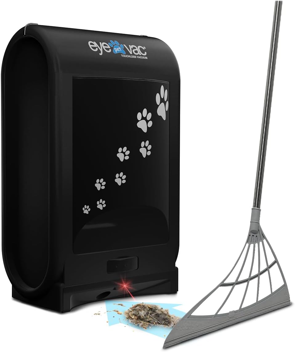 EyeVac Pet Aspiradora Automática Sin Contacto Recogedor Automático...