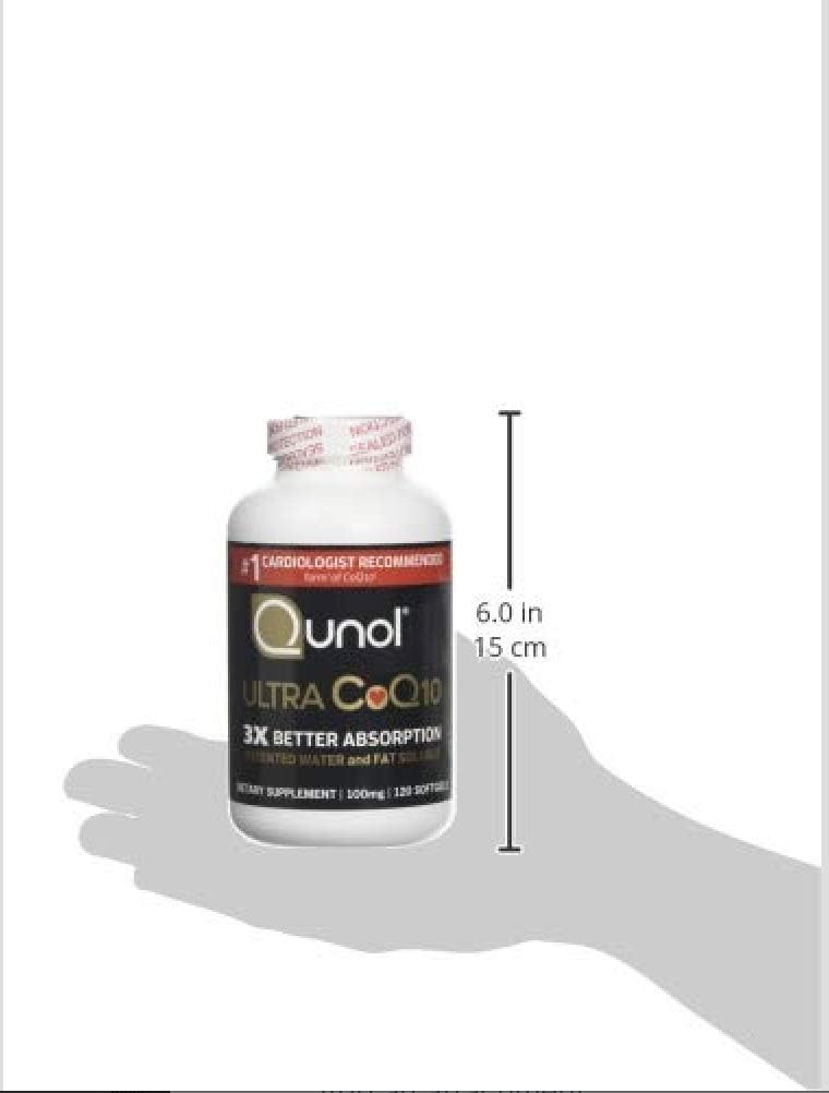 Qunol CoQ10 - Cápsulas blandas de 100 mg, Qunol Ultra CoQ10 100 mg,...