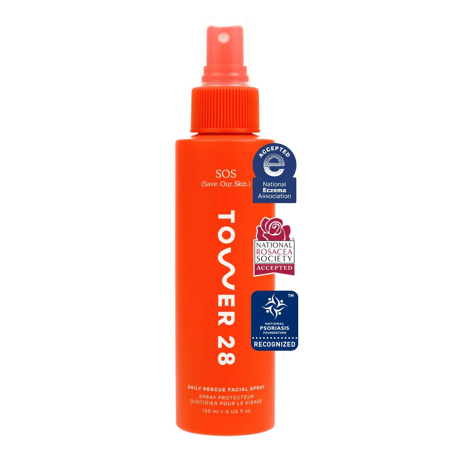 Tower 28 SOS Daily Rescue Spray Facial para Piel Sensible, Spray de...