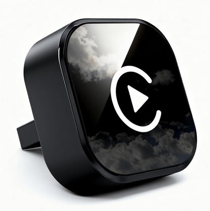 CYBERDRIVE Mini adaptador inalámbrico CarPlay actualizado con cable a inalámbrico para CarPlay y Android Auto Plug and Play Rápido Auto-Reconexión Control estable Cero Retardo Car Play para iPhone iOS