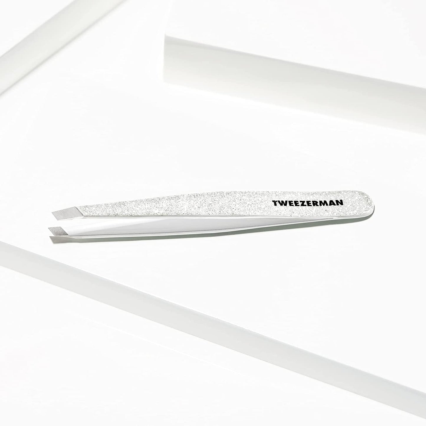 Tweezerman - Pinza inclinada exclusiva Moon Dust, pinzas para depil...