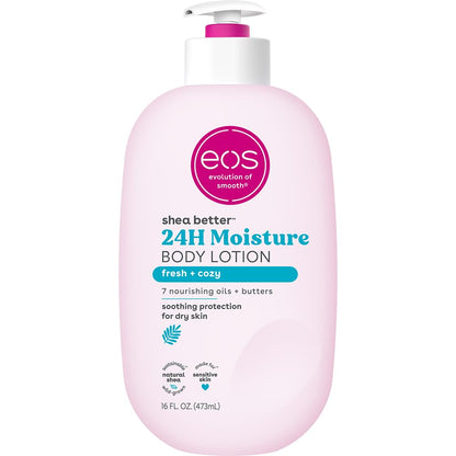 eos Shea Better Loción corporal, fresca y acogedora, cuidado de la...