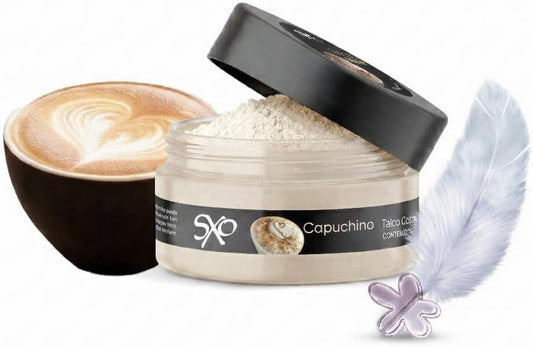 SXO Gourmet - Polvo corporal comestible con sabor a capuchino para...