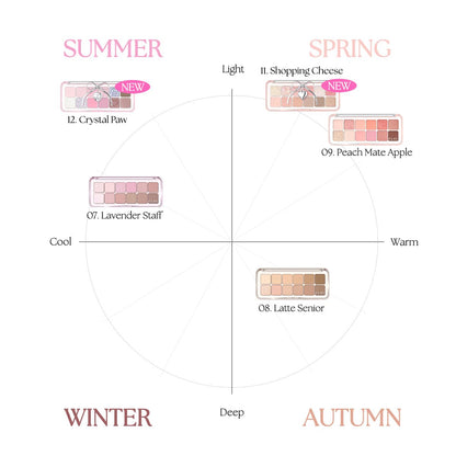 CLIO PRO PALETA DE OJOS AIR (11 SHOPPING CHEESE)