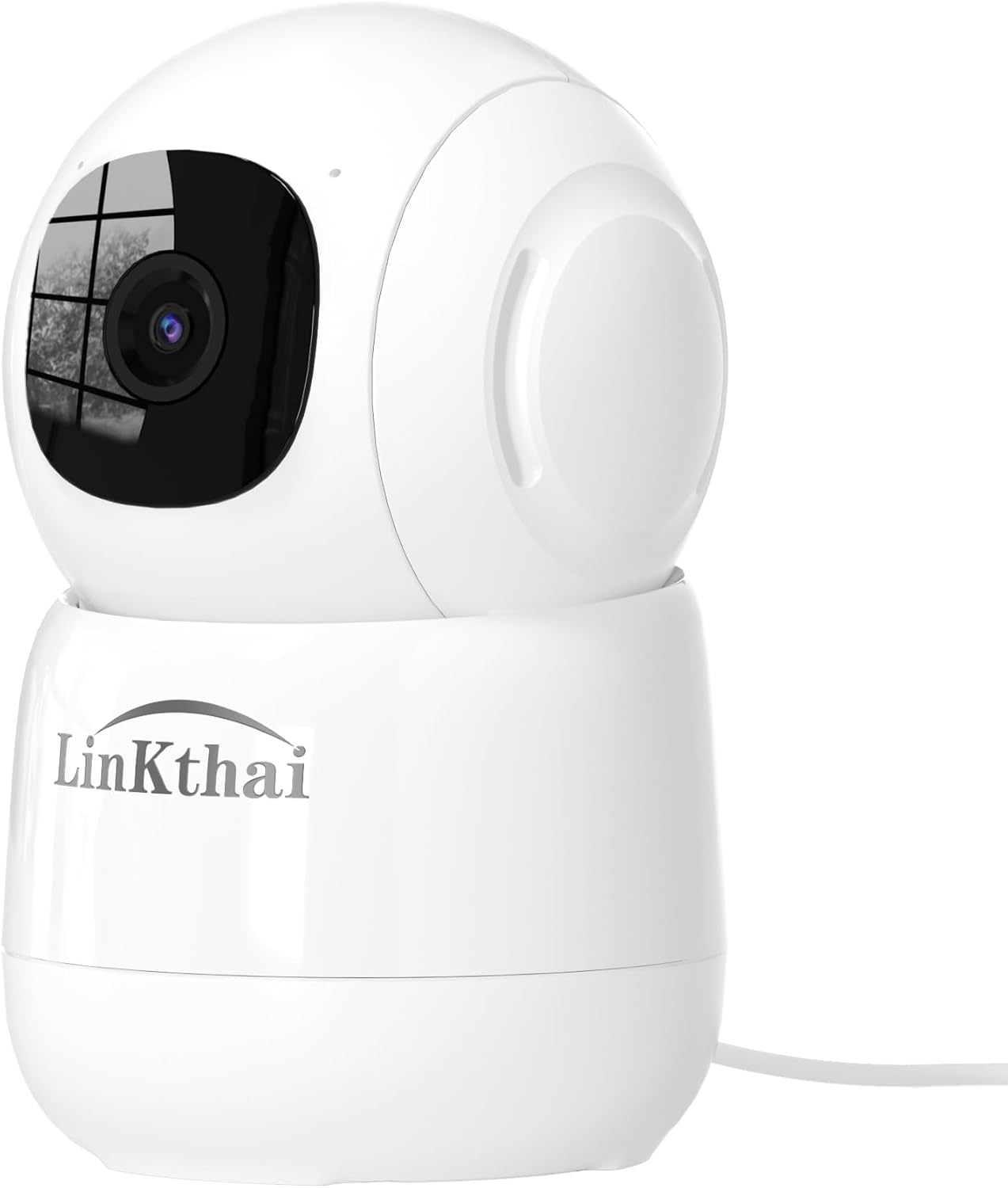 Linkthai Cámara para seguridad en el hogar, cámara para mascotas 2K...