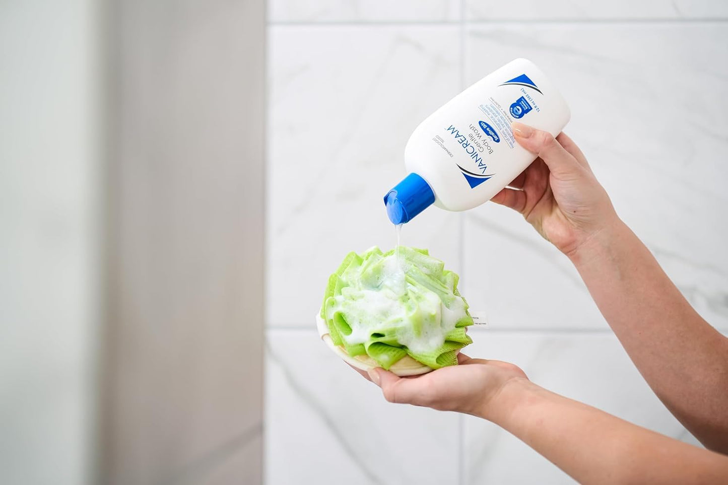 Vanicream Crema hidratante con bomba (16 onzas), gel de baño suave...