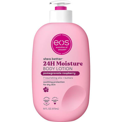 eos Shea Better Loción corporal Granada Frambuesa, cuidado de la pi...