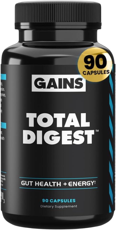 Ganancias en digestión total a granel, enzimas digestivas, prebióti...