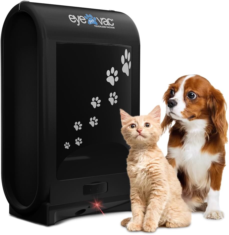 EyeVac Pet Aspiradora Automática Sin Contacto Recogedor Automático...
