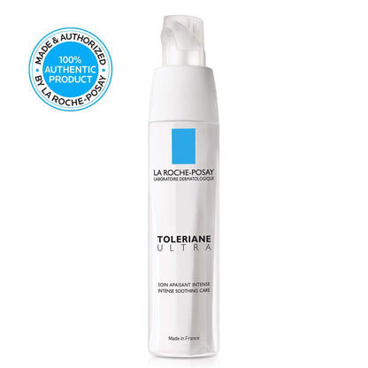 La Roche-Posay Toleriane Humectador facial, relajante, ultra Intenso, para piel sensible, de 1.35 onzas líquidas.