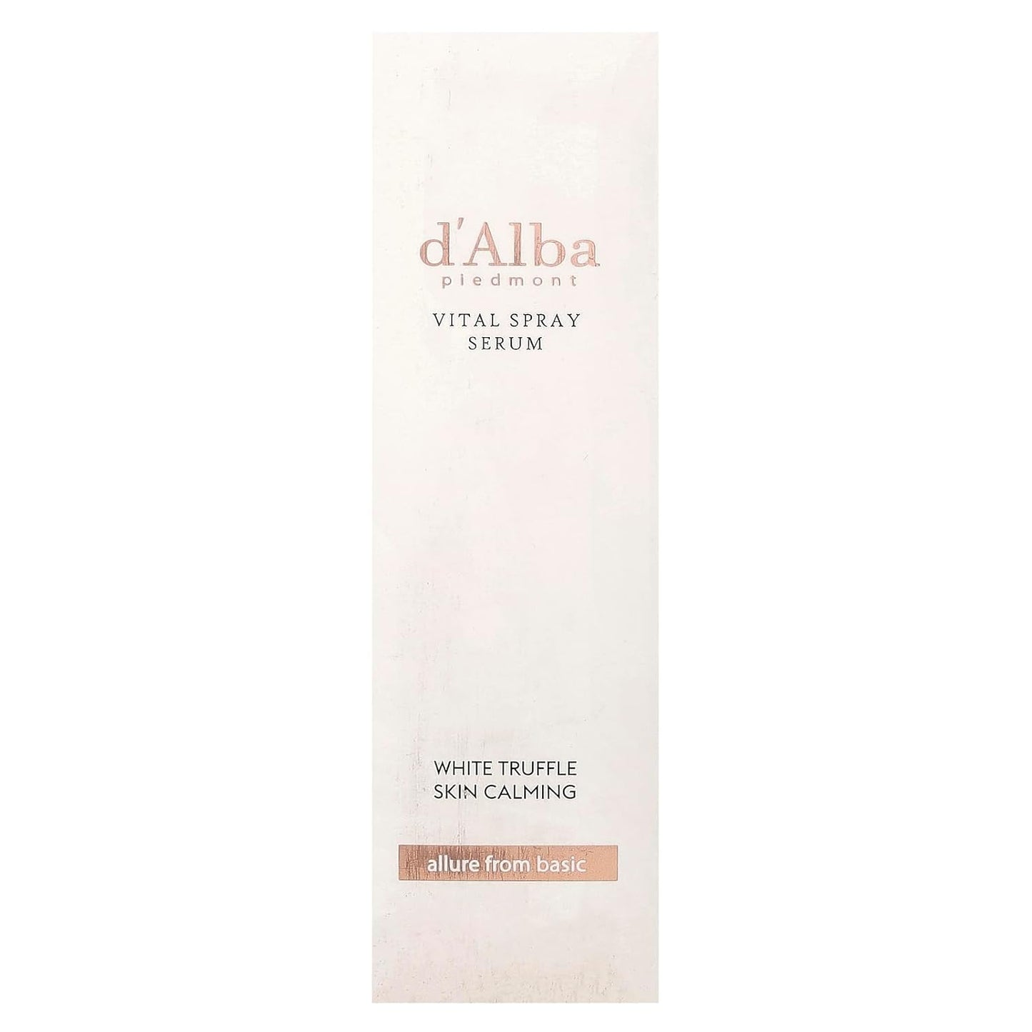 d'Alba White Truffle Vital Spray Serum, 3.38 fl oz (3.4 fl oz)
