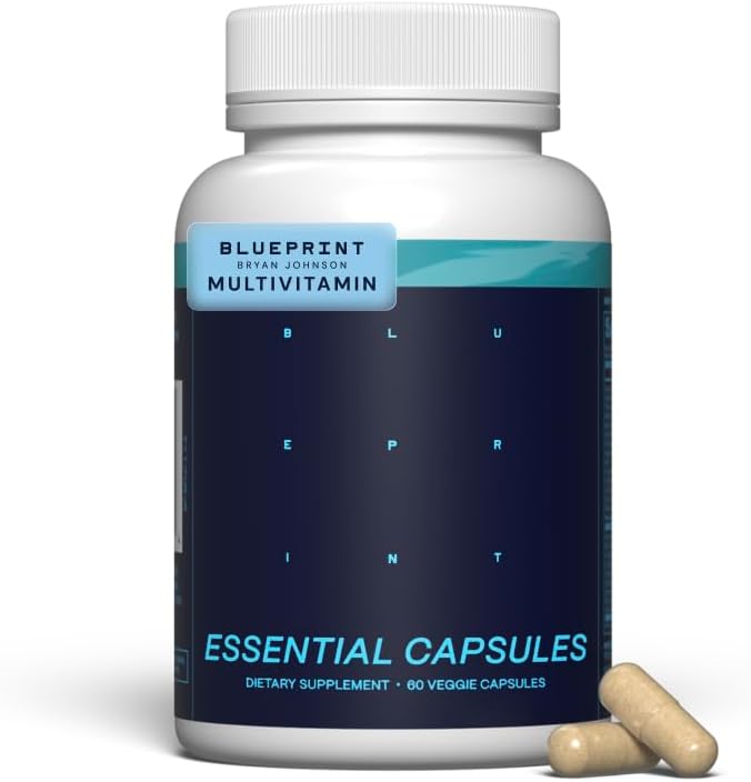 Blueprint Bryan Johnson Cápsulas Esenciales - Multivitamínico\/Mult...