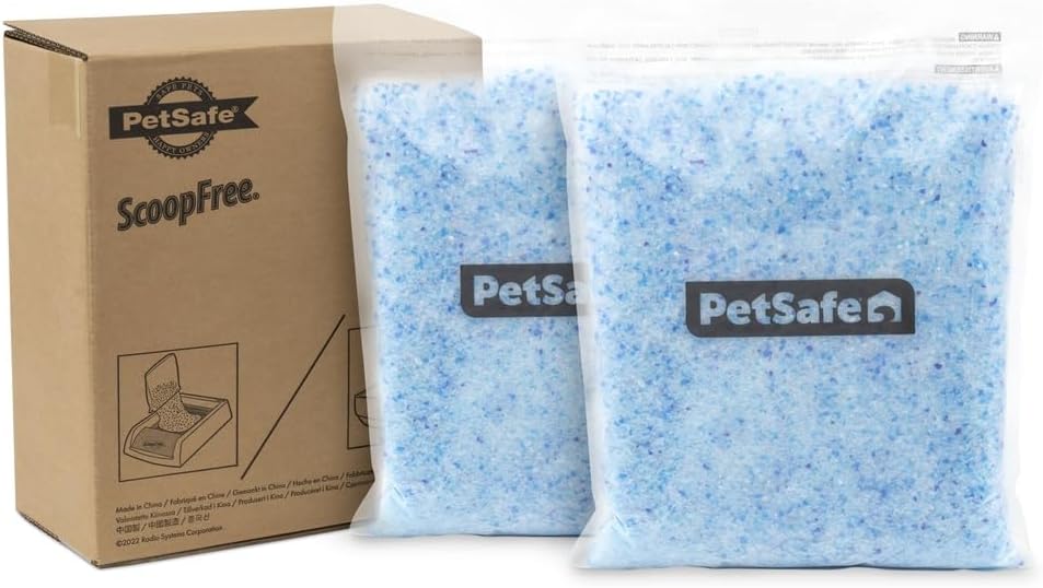 PetSafe ScoopFree Arena de Cristal Premium para Gatos - Supera a la...