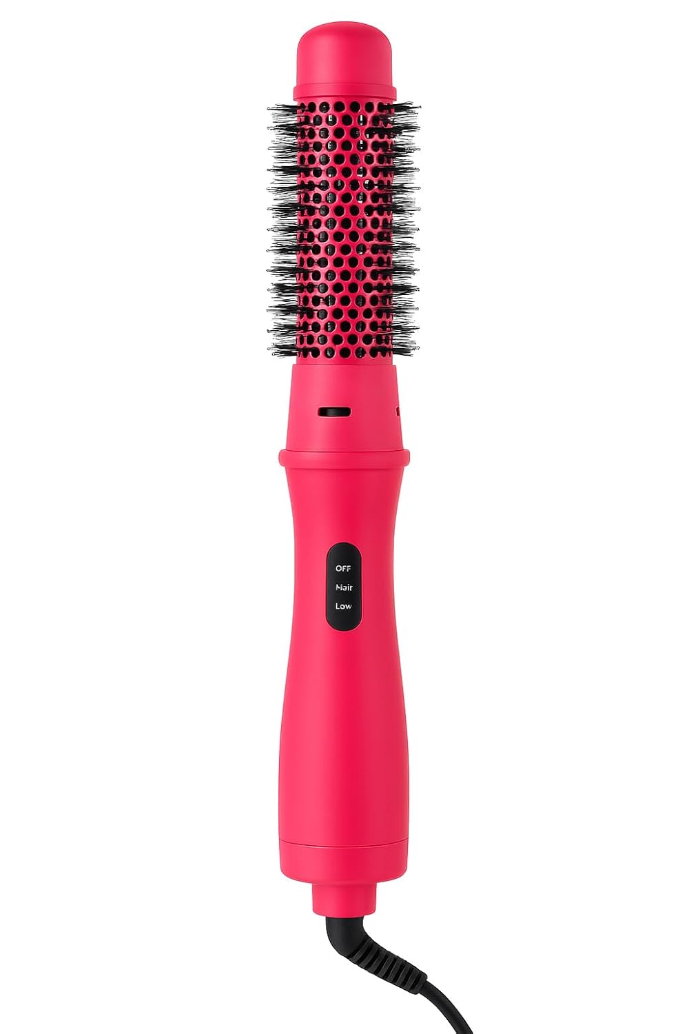 CAJ - Secador de pelo 3 en 1 de un solo paso, voluminizador de iones negativos, alisado de cabello, rizado, secador de aire caliente, cepillo de pelo corto y largo, varita estilizadora de 1 pulgada